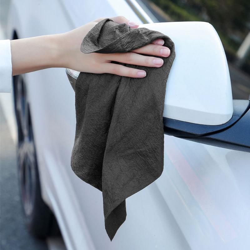 Супертолстая без разводов салфетка для чистки стекол, многоразовая, волшебная, для окон, зеркал и кухонных поверхностей, бытовой инструмент для уборки