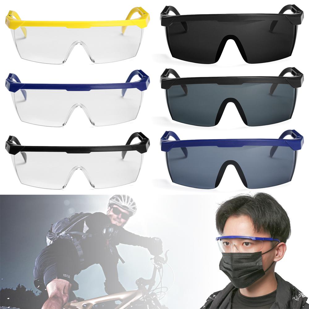 Industry Sport Protect Eye Lab  UV Clear Lens Adjustable Safety Protection Glasses Goggles