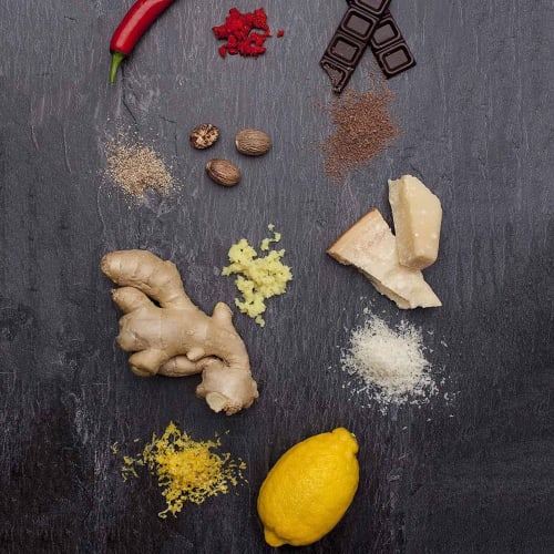 Microplane Zester/Grater, Premium Series, Pink, 46920 MP-0610, Officially Imported, Includes Original Recipes, and Used by Professional Chefs. Perfect