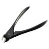 Nipper Nail Clipper Matte Black Becker Solingen ERBE Nail Care Cuticle Treatment Nail Care Ingrown Nails Hard Nails Manicure Pedicure Care Black Black