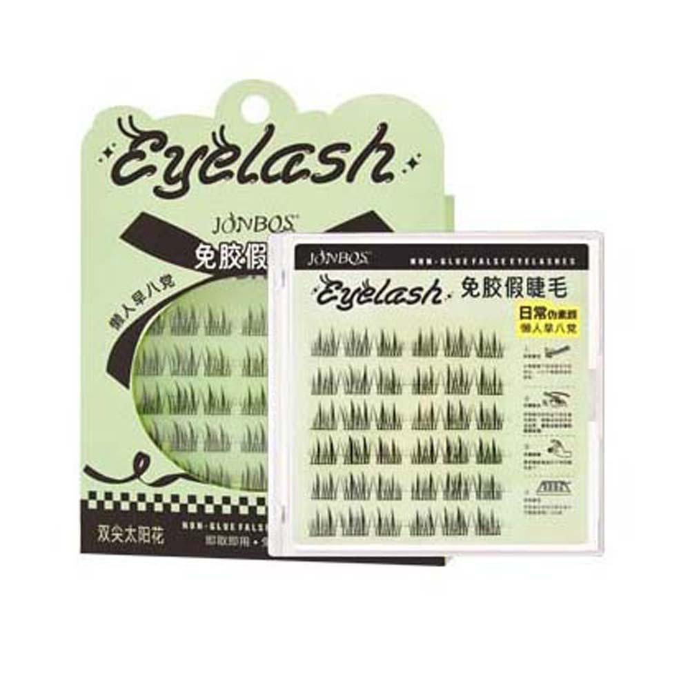 Самоклеящиеся накладные ресницы с изгибом L Сегментированные Сегментированные ресницы Пучки Наращивание ресниц