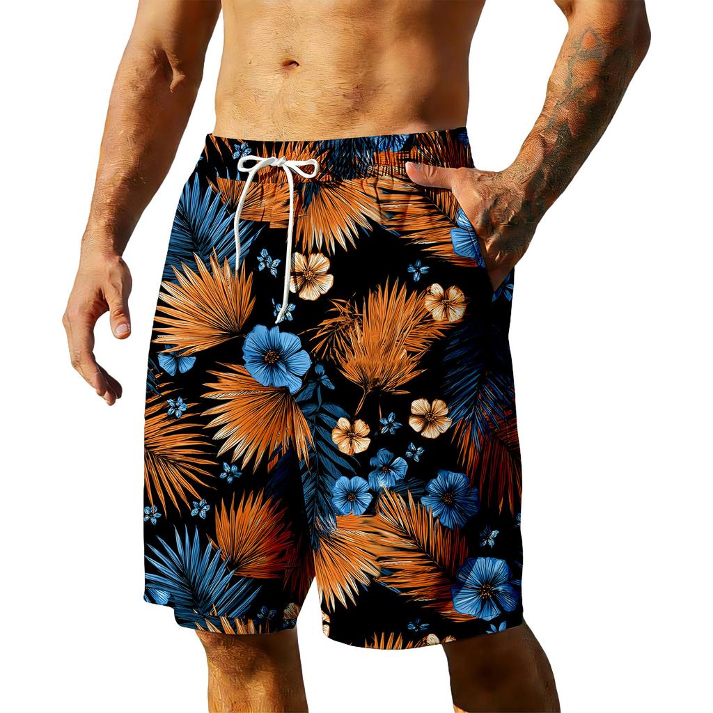 Men's Summer Hawaiian Shorts