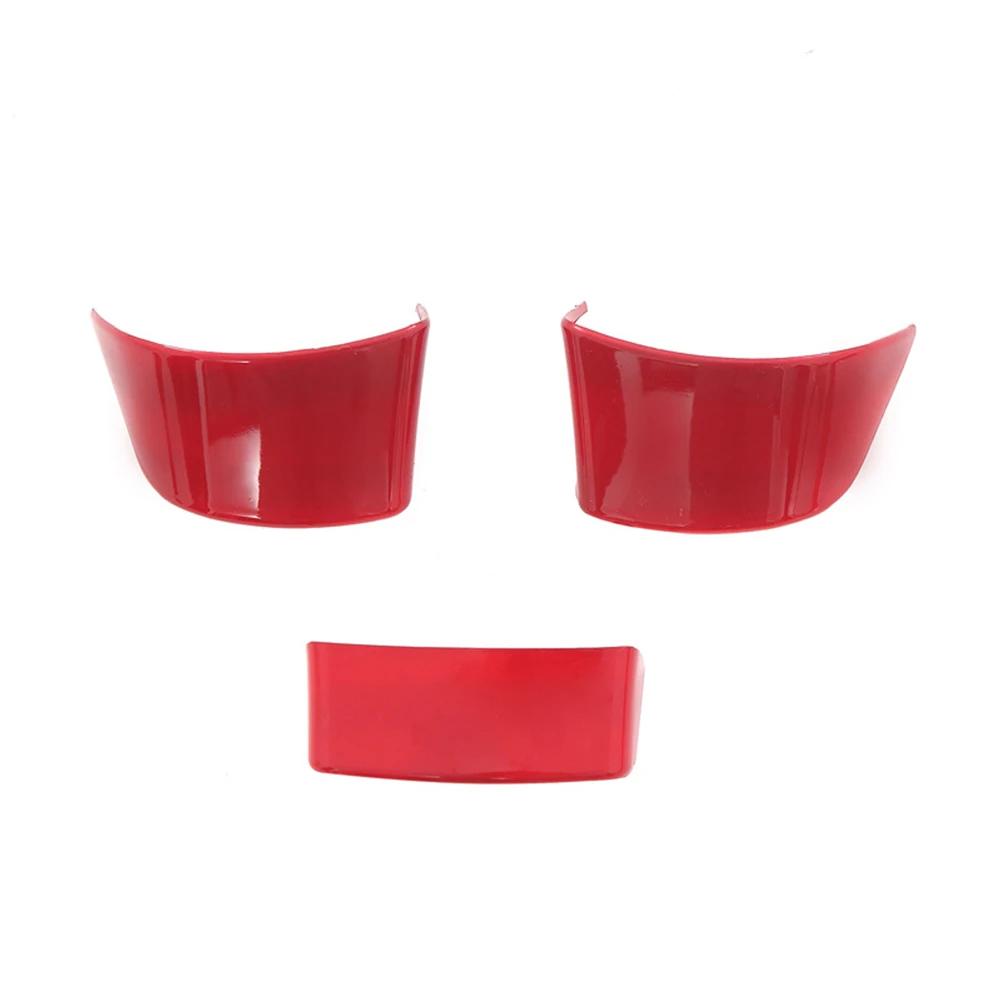 1/2/3 шт. Декоративная накладка на руль автомобиля, наклейка, подходит для Volkswagen VW Golf 5 MK5 Passat B6 Jetta Tiguan 2007-2011