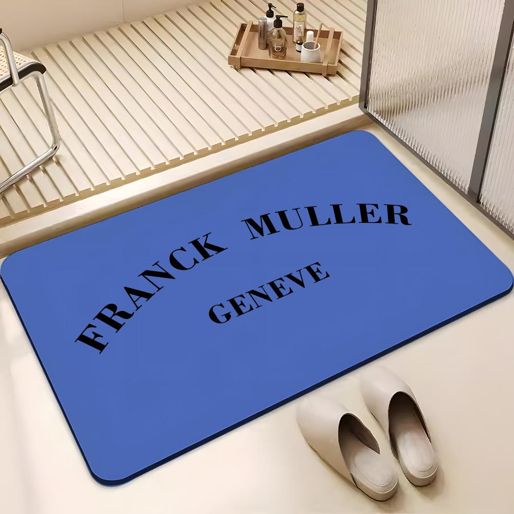 АНIME F-FRANCK MULLER Коврик для пола Впитывающий коврик Нескользящий коврик для прихожей для ванных комнат, туалетов и уборных