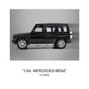 Welly 1/24 Внедорожник Mercedes-Benz G-Class Модель автомобиля из сплава Литой металлический игрушечный внедорожник Модель автомобиля Симуляция Коллекция Детский подарок