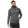 Jack Wolfskin Baiselberg Hooded FZ M, мужская серая толстовка
