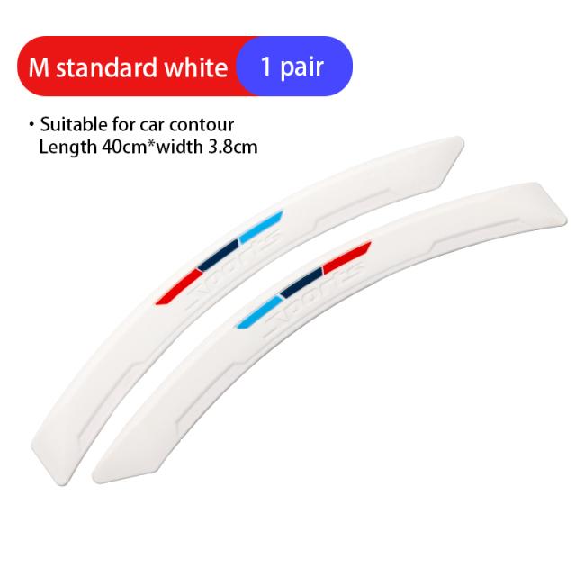 Защита от столкновений, крыло, ободок для бровей, губ, протектор, резиновая наклейка для автомобиля, защита кромок, резиновый бампер, защита