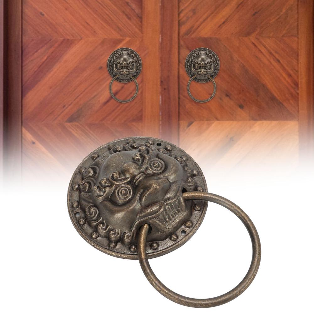 Retro Door Pull Rings Bronze Pull Handle Cabinet handle Antique Door Knocker  Farmhouse Decor