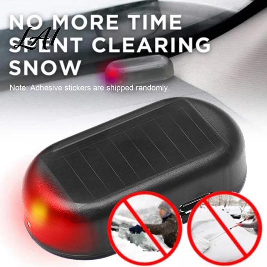 Winter Vehicle Antifreeze Device Portable Solar Car Windshield De-Icer with USB Output Electromagnetic Molecular Anti-Freeze Auto Accessories for Men