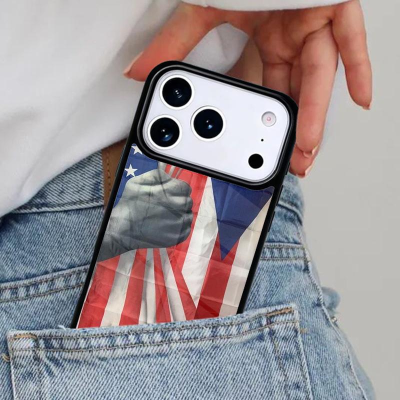 Puerto Rico Flag print Phone Case for iPhone 17ProMax 12 13 14 15 16e 17 Pro Max Plus Air Cover