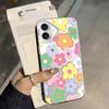 Чехол для iPhone 17 Pro Max 13 Pro 12 15 Plus XR 14 XS 16 Air 11 Задняя крышка телефона Ракушка Цветок