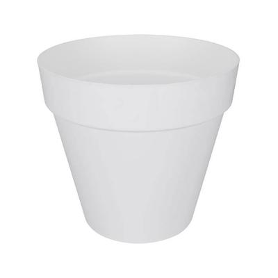 ELHO Круглый цветочный горшок LOFT URBAN - 48 л - Ø 50 x В.44 см - Белый - Пластик