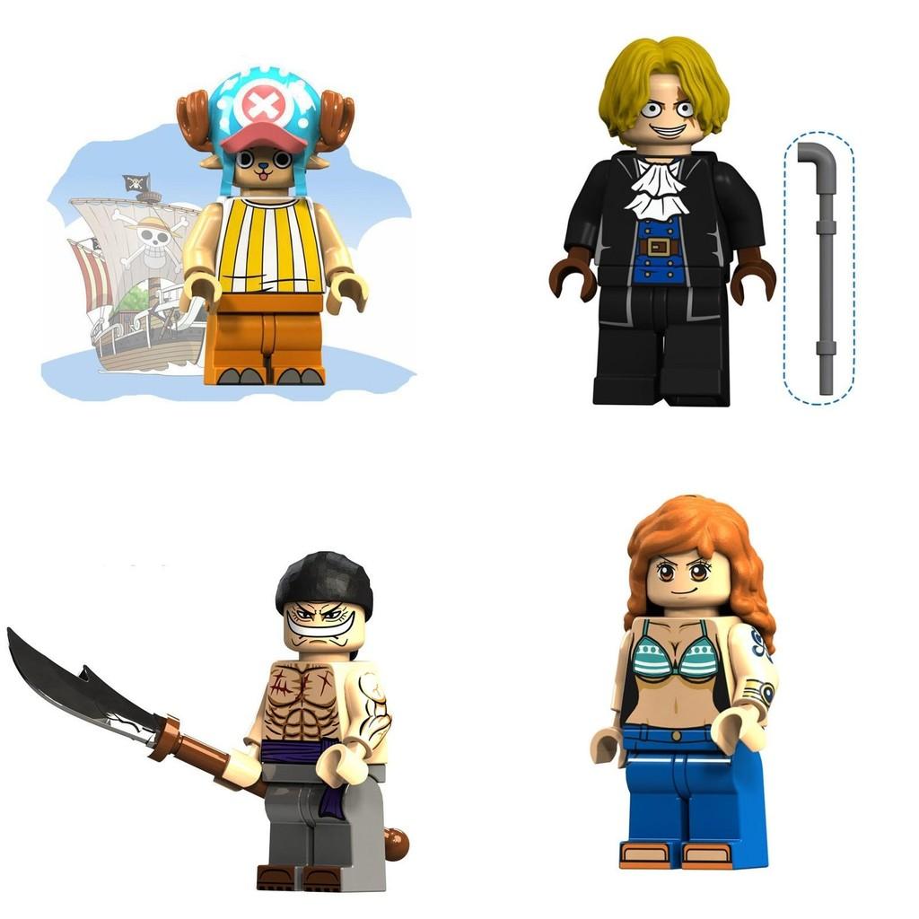 Diy Pirate Building Blocks Abs Plastic Material 50-100 Pieces Lightweight And Durable