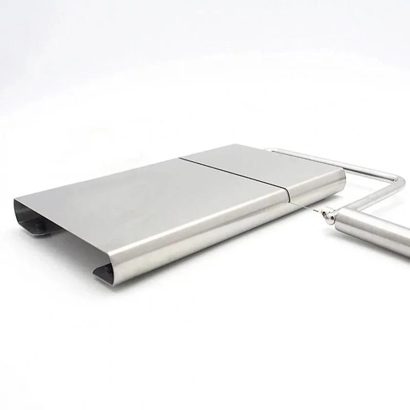 Высококачественная кухонная разделочная доска из нержавеющей стали для сыра, подходит для резки твердого и полутвердого сыра, масла и масла