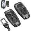 Mech Style Heavy Metal Key Fob Cover For -2024 2025 Mazda CX-5 CX-30 CX-50 CX-70 CX-90 3 6 CX-9 WAZSKE11D01 662F-SKE11D01, Zinc Alloy Key Case