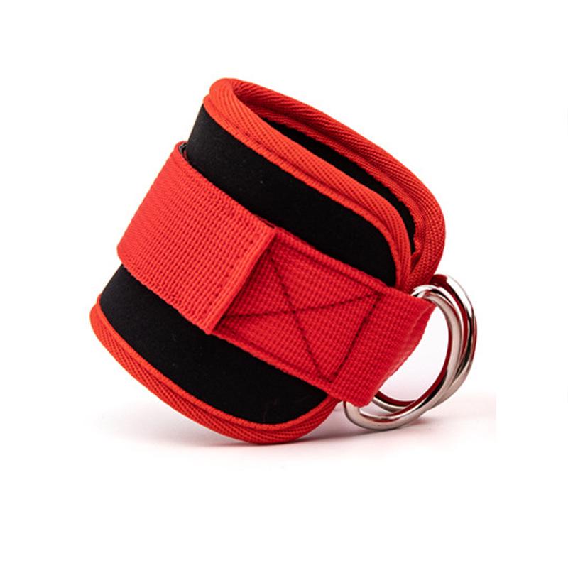 Эластичный ремешок с пряжкой на лодыжку для ягодичного мостика и тренировки сопротивления ног