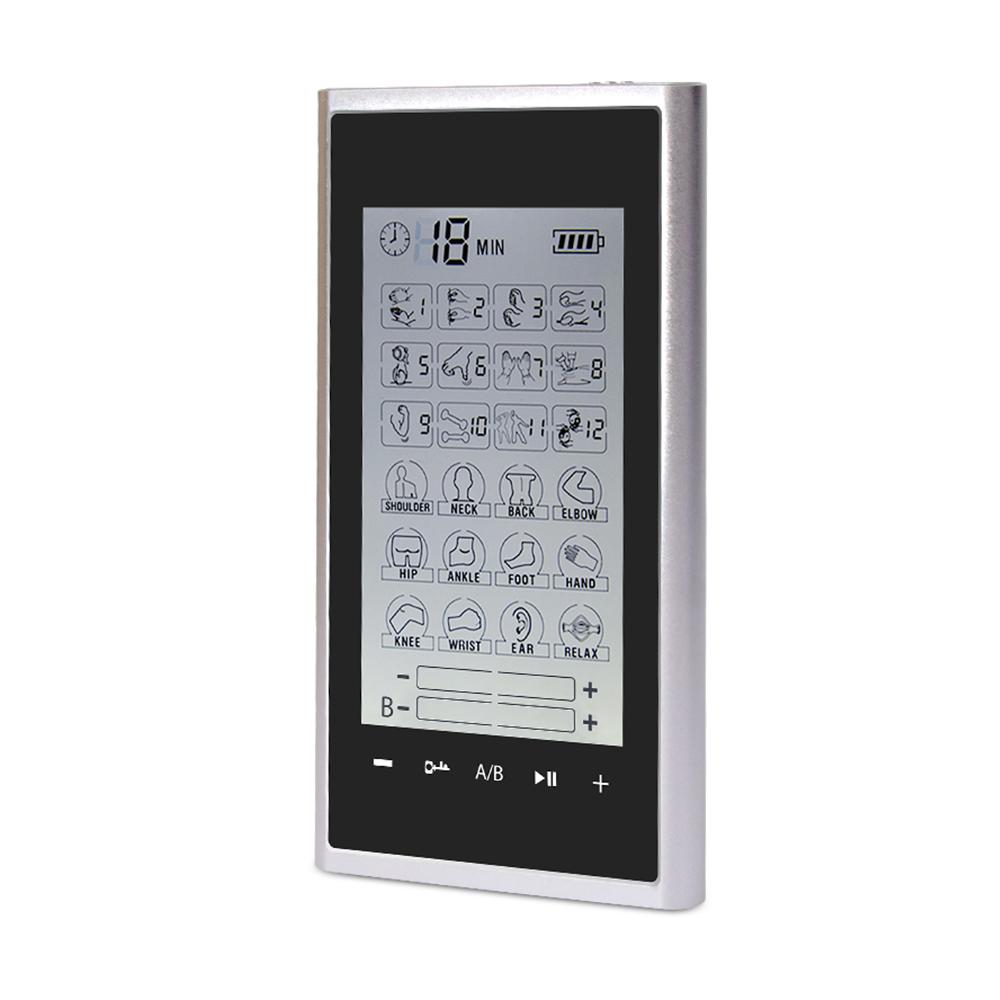 Tens Muscle Stimulator 24-Mode Electric EMS Acupuncture Body Massage Digital Therapy Slimming Machine Electro Stimulator