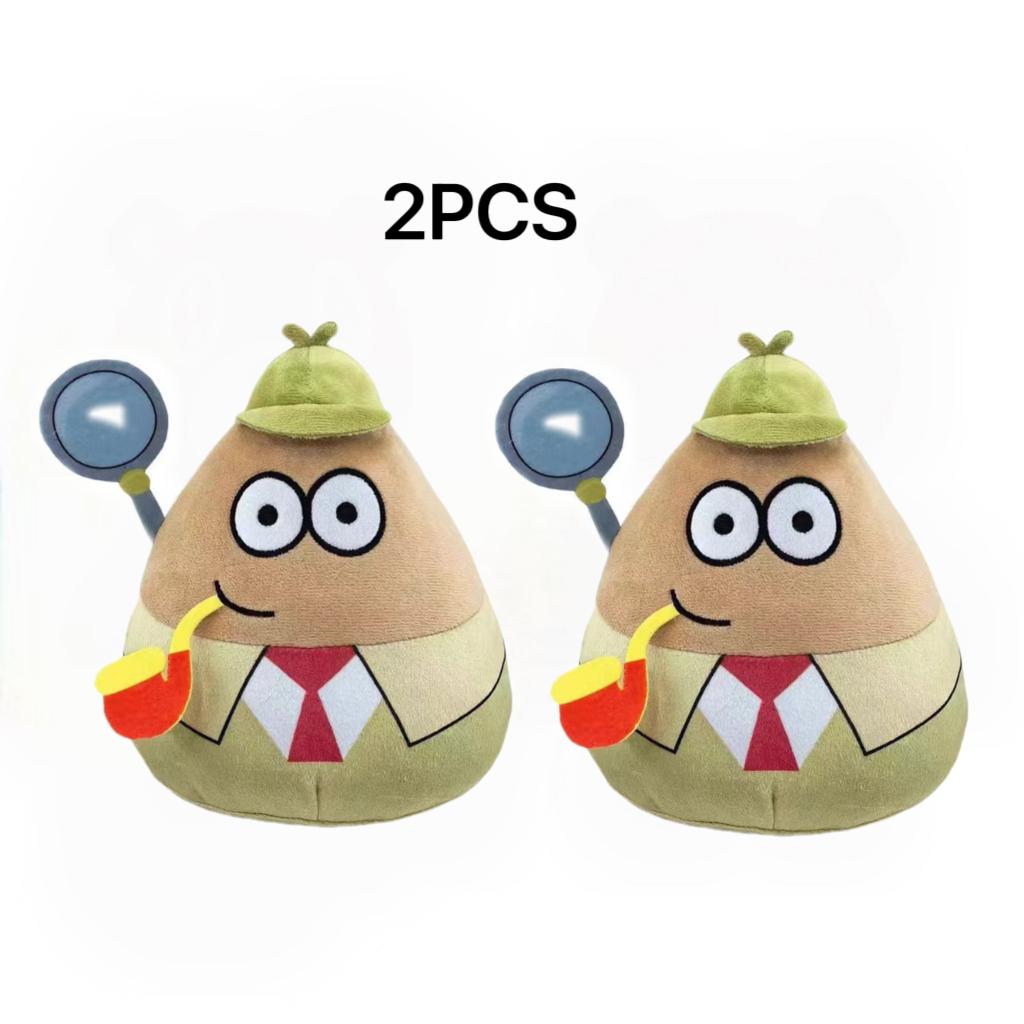 Новые горячие плюшевые игрушки My Pet Alien Pou Аниме Игра The Maw Кукла Pou Каваи Мультяшная Мягкая набивная подушка Детский День Рождения Рождественский Подарок