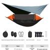 JOJOBA Double Hammock with Mosquito Net and Canopy