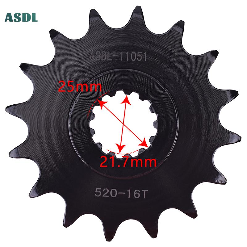 520 16T 43T Motorcycle Front Rear Sprocket For Kawasaki ZX-6R ZX600 ZX 600 ZX636 ZX 6R Ninja 600 KRT 2007-2024 ZX6R Performance
