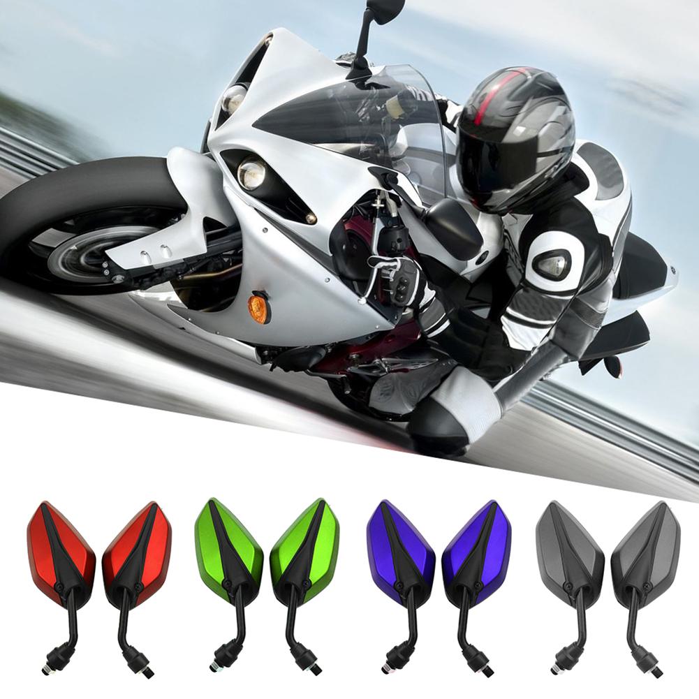 Автомобили автозапчасти зеркало боковое Suzuki для мотоцикла H-onda Yamah Kawasaki заднего вида 1 10 мм пара