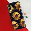 Чехол с подсолнухом для Huawei P50 Pro P20 P30 P40 Lite P Smart 2019 Nova 9 5T, чехол для Honor 50 8X 9X
