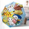 Автоматический складной зонт с персонажами Pokemon - Дорожный зонт, Идеальный подарок на День Рождения, Рождество a0827078