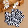 10pcs/lot Hot Clothes Garment Supplier Iron On Stickers Football Patches Embrioidered Appliques