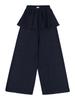 Dearsis Layered Skirt Pants (Navy)
