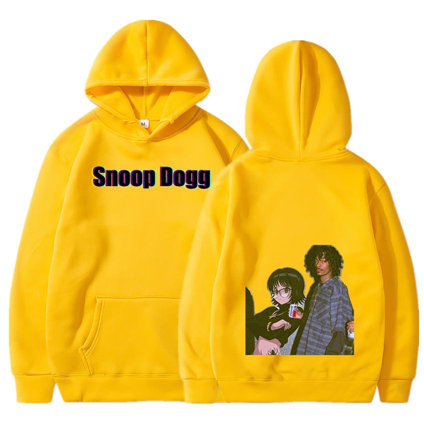 Осень/Зима Толстовка с рисунком Собака Брат Уличная Культура Рубашка Мода Хип-Хоп Толстовка Западное Побережье Теплая Мужская и Женская Спортивная Одежда