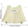 Cartoon Bear Sunscreen Face Veil UV Protection Neckline Face Cover Child Ice Silk Face Mask  Sports