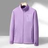 New Fleece Coat for Couples, Thickened and Warm, Spring, Autumn and Winter Stand-up Collar Cardigan, Outdoor Polar Fleece Jacket