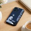 Чехол для телефона S-Singer B-Billie Eilish для iPhone17,16,15,14,13,12 Plus,Max Мягкий Силиконовый Черный Чехол