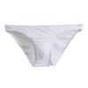 Men Summer Briefs 3D U-convex Low-rise U-convex Thin Panties Solid Color Three-dimensional Pouch Underwear