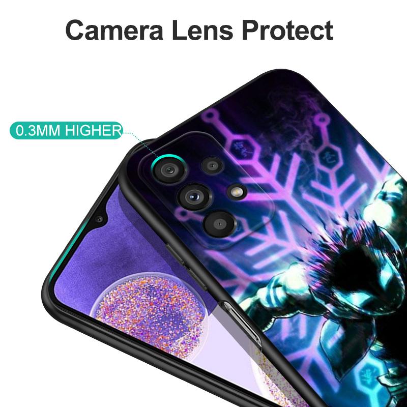 Черный чехол из ТПУ для Samsung Galaxy M53 M13 M62 A12 A22 A22S A32 A42 A52 A52S A72 4g 5g A20S Akaza