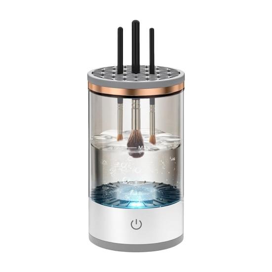 Electric Makeup Brush Cleaner USB Powered 7000RPM Multifunction Automatic Cosmetic Brush Cleaning Machine Dryer Brush Washing Tool Container