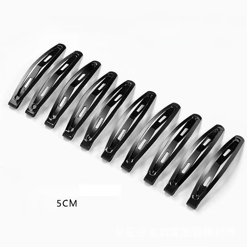 3 стиля, 12 шт./упак., женские простые черные заколки из сплава BB, аксессуары для волос