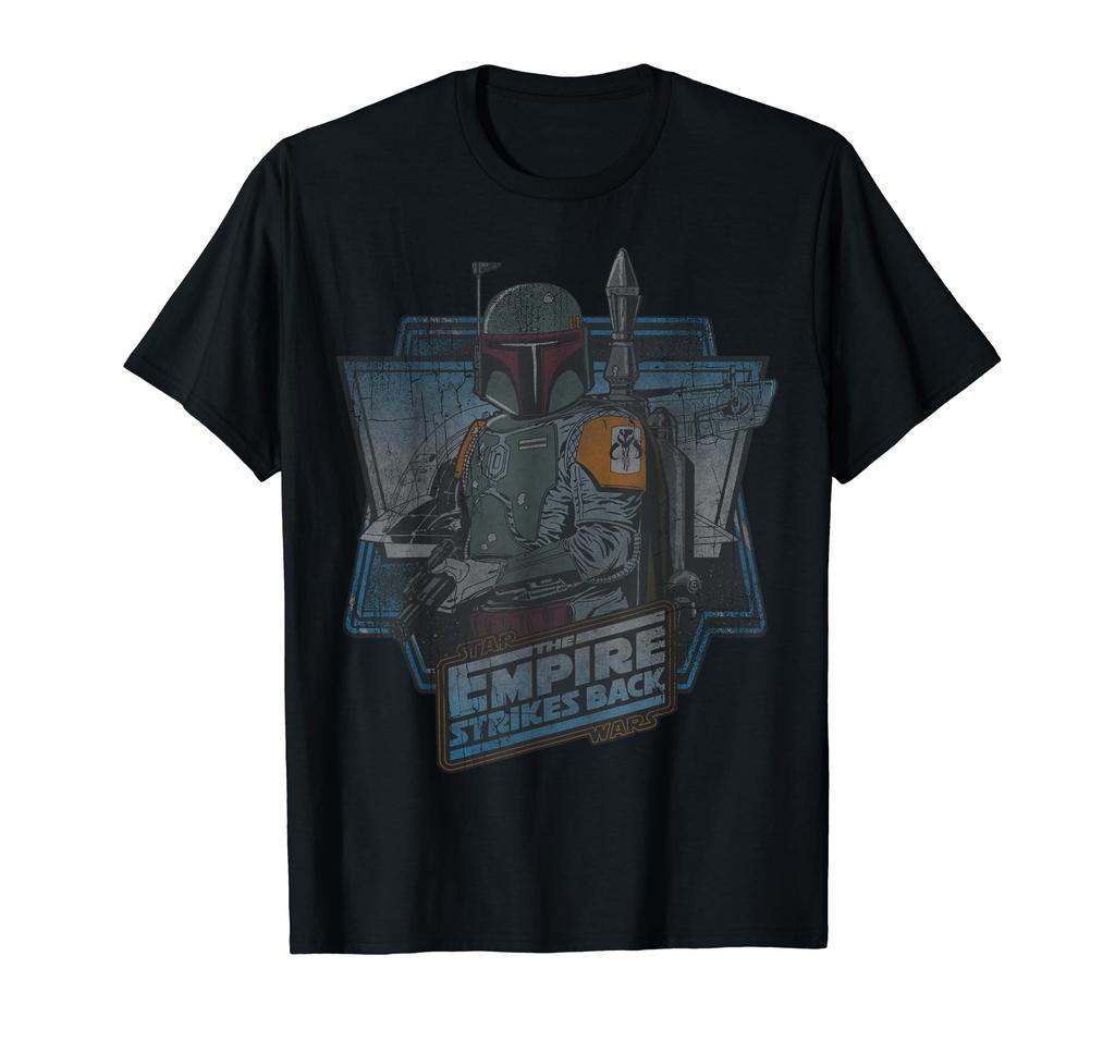 STAR WARS Футболка с винтажным портретом Боба Фетта из фильма «Звёздные войны: Эпизод V»