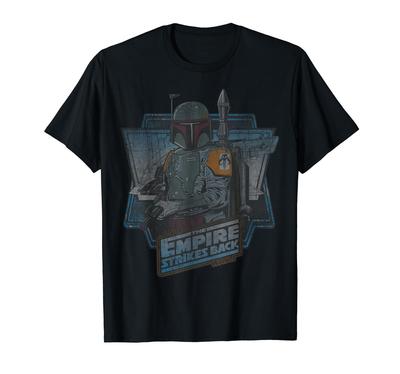STAR WARS Футболка с винтажным портретом Боба Фетта из фильма «Звёздные войны: Эпизод V»