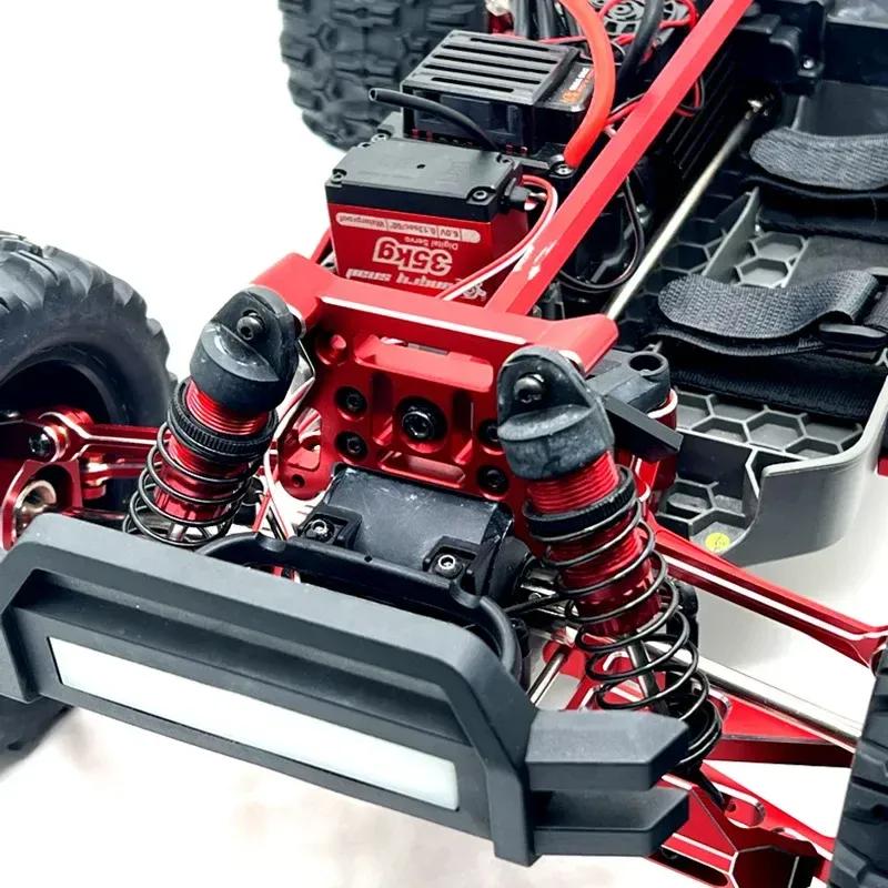 Front and rear suspension brackets for Hyper GO MJX 1/10 10208 V1 OP Accessories Metal upgrade parts Kit rc model crawler car