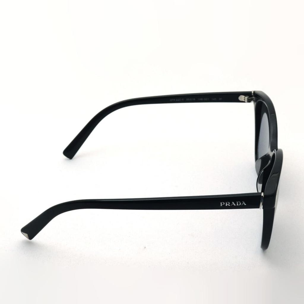 Prada Prada Polarized Sunglasses for Women PR22ZSF 1AB5Z1 Size 55 Made In Italy