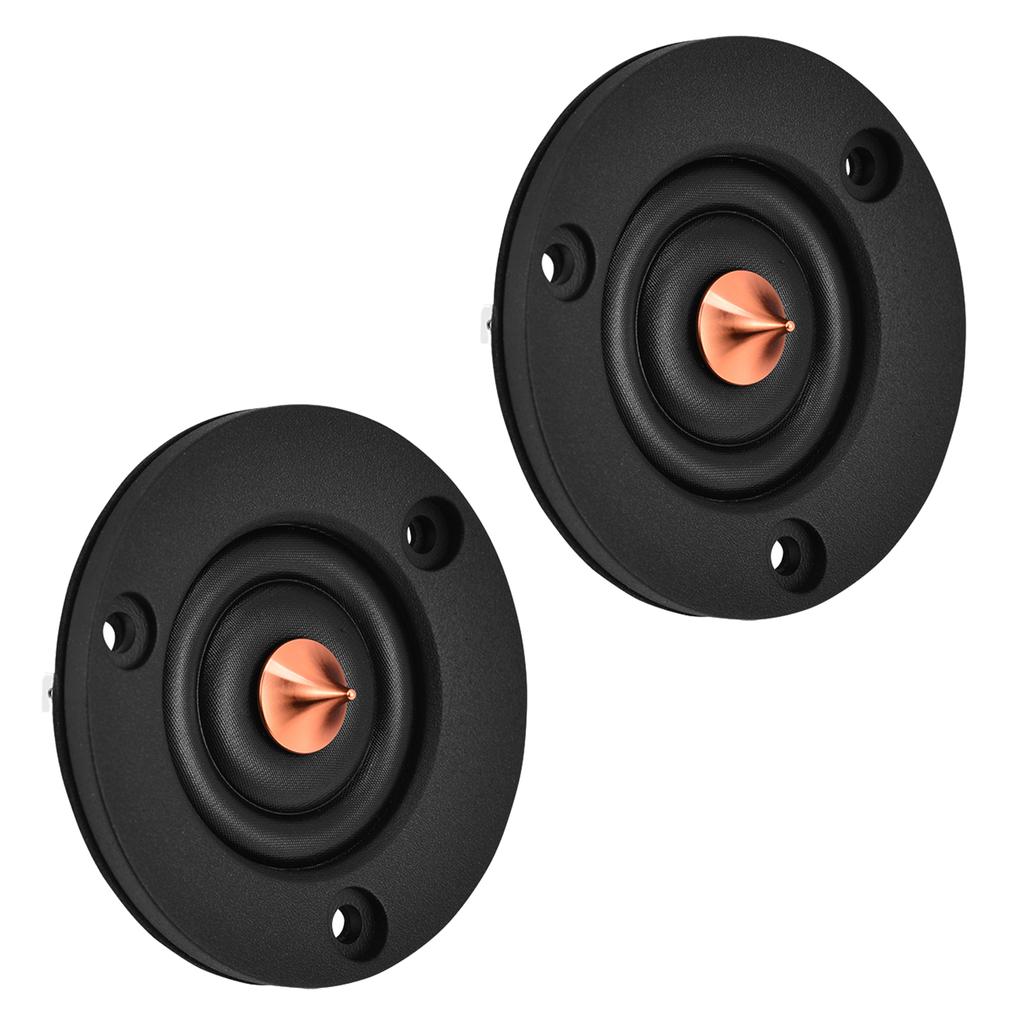 2pcs 2" 4Ohm 4 Ohm 30W Silk Film Dome Tweeter Treble Speaker Car Loudspeakers
