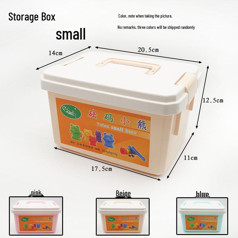 Монтессори Радужные Считающие Мишки Игрушка для Раннего Развития и Сортировки по Цветам