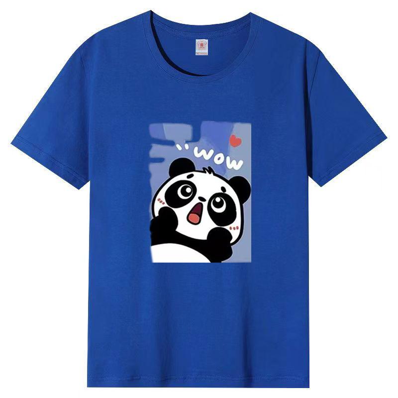 Женская летняя популярная футболка с короткими рукавами из хлопка, дышащая, свободная футболка с принтом, повседневная