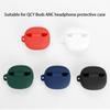Silicone Earphone Case Anti-fall Headphone Protective Case Earbuds Cover for QCY Buds ANC HT15