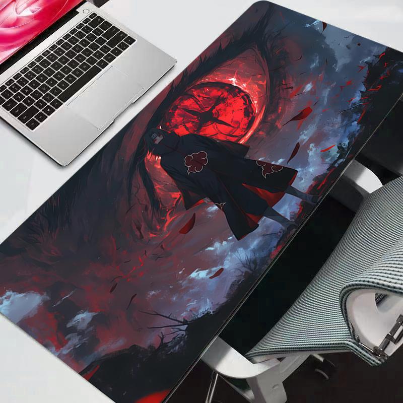 Naruto Компьютер Varmilo Клавиатура Коврик для мыши Аниме Игровые аксессуары Стол XXL Ковер для геймера Настольный коврик Коврик для мыши прочный аниме