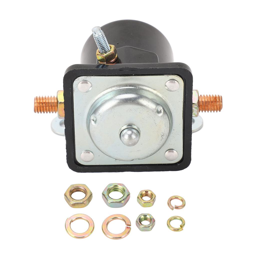 6 Volt 3 Terminals Solenoid Switch Relay Starter Solenoid 20‑7000392 Replacement for Allis Chalmers 1960 To 1961
