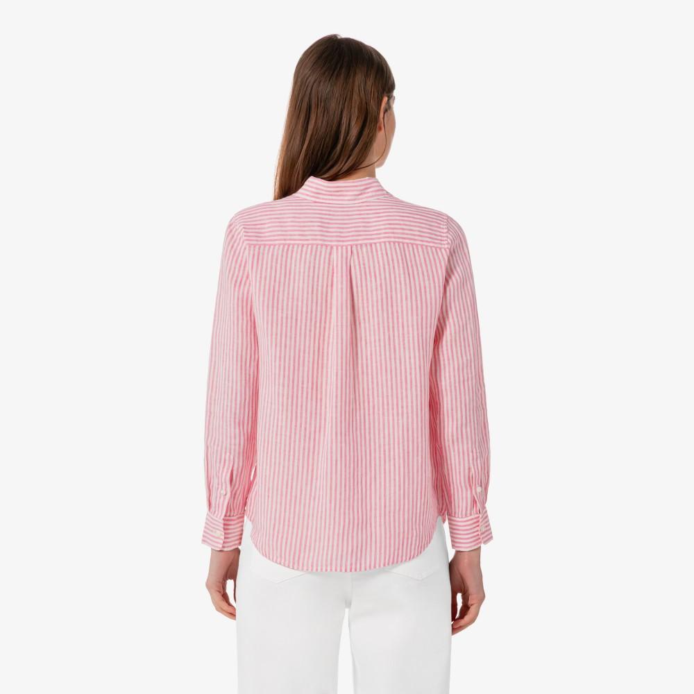 [Lacoste] Women's Regular Fit Linen Shirt CF005E-56GZ4H