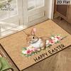 VIKAMA Ins Style Easter Decoration Carpet Living Room Entrance Floor Mat Bathroom Kitchen Carpet Home Decoration