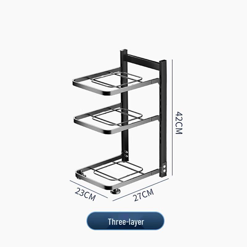 Kitchen Pot and Pan Organizer Rack